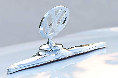 3D Laxury Chrome Metal Car Front Hood Ornament Car Bonnet Sticker Badge -Bonnet Emblem