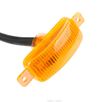 6Pcs 12 LED Amber/Yellow Front Grille Lighting Kit Universal For Truck SUV Raptor Style