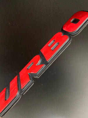 CarOxygen - 3D Turbo Silver Badge Emblem Sticker Decal for All Car