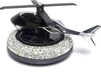 CarOxygen - VAAYU JET Plane Solar Car Air Freshener Natural Aromatherapy for Car Enthusiasts