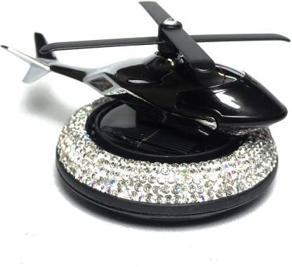 CarOxygen - VAAYU JET Plane Solar Car Air Freshener Natural Aromatherapy for Car Enthusiasts