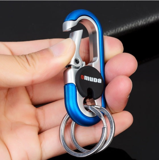 Key Chain with (2 Extra Key Rings and Gift Box) Heavy Duty Car Keychain for Men and Women