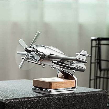 CarOxygen - Solar Car Perfume and Air Freshener Solar Plane with Fragrance for Car