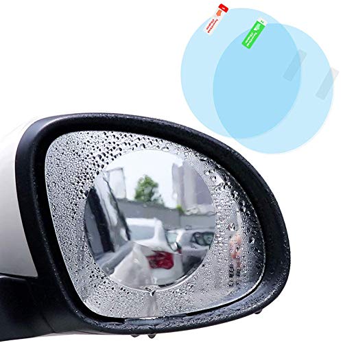 CarOxygen - Car Mirror Waterproof Film Anti Fog Film for Car Mirror Rain Proof Film, All Vehicles