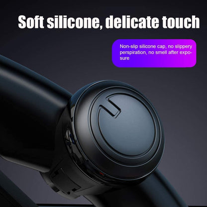 3R-2251 Black 360Â° Rotation Universal Car Steering Knob Wheels Spinner Knob Power Save Easy Turn Ball Booster