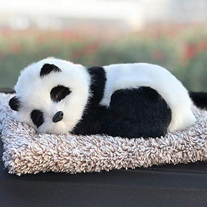 CarOxygen - Car Interior Decoration Sleeping Dog Decor Car Ornament ABS Toy Auto Dashboard Ornaments