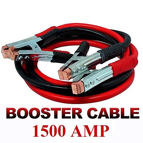Jumper Cable, Car Battery Jumper Cable, Heavy-Duty Battery Jumper Cable, Car Jumper Cable (Red Positive, Black Negative) (1000 AMP Booster Cable)
