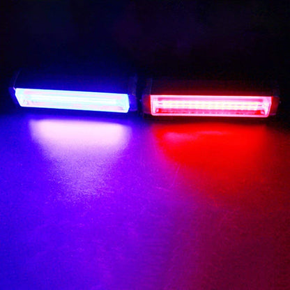 Car Emergency Strobe Police Light 6" 12V 40w/Pair LED Flasher Warning Beacon Hazard Caution Construction Mini Light Bar for SUV's 4X4 Trucks etc (Red Blue Color)