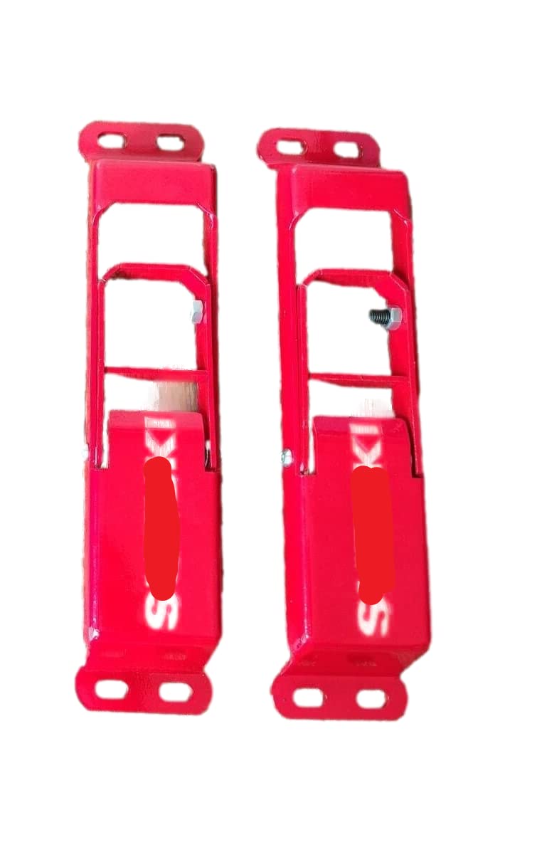 Door Hinge Step compatible For Suzuki Car (Set of 2, Red)