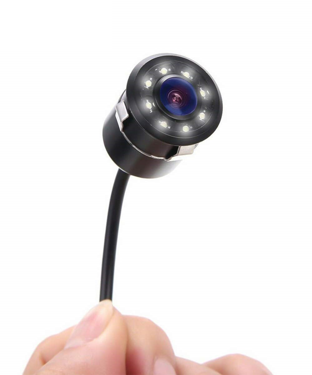 Car Oxygen - Car Rear View Reverse Parking Camera with 8 LED Waterproof 170 Degree Wide Angle Night Vision for All Cars