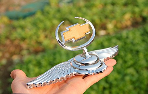 3D Laxury Chrome Metal Car Front Hood Ornament Car Bonnet Sticker Badge -Bonnet Emblem