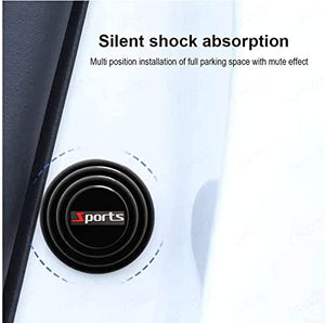 Car Door Shock Absorber, (Pack of 8, Sports) Door Soundproof Stickers, Door Edge Guard Cushion Car Door Shock