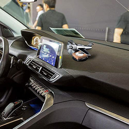 CarOxygen - Solar Car Perfume and Air Freshener Solar Plane with Fragrance for Car