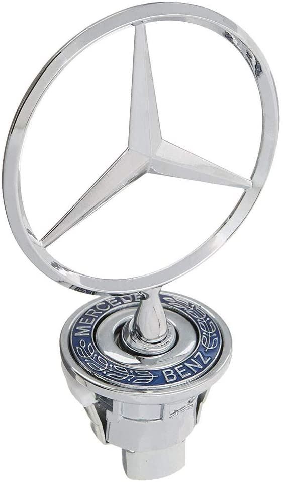 3D chrome Zinc alloy cover with standard hood, modified front logo for Mercedes Benz