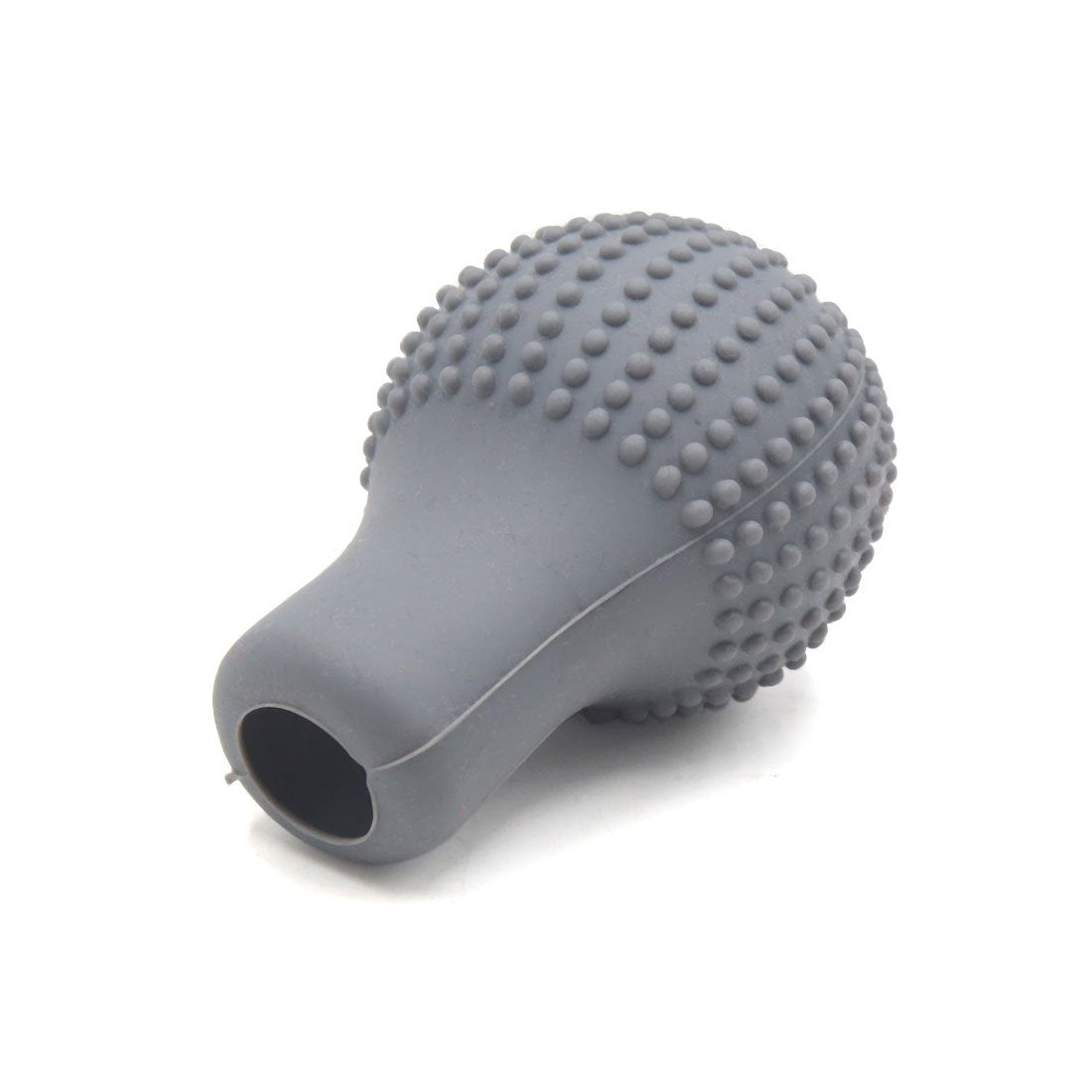 CarOxygen - Anti-Scratch Universal Fit Silicon Gear Knob Protective Bump Shift Knob Cover (Grey)