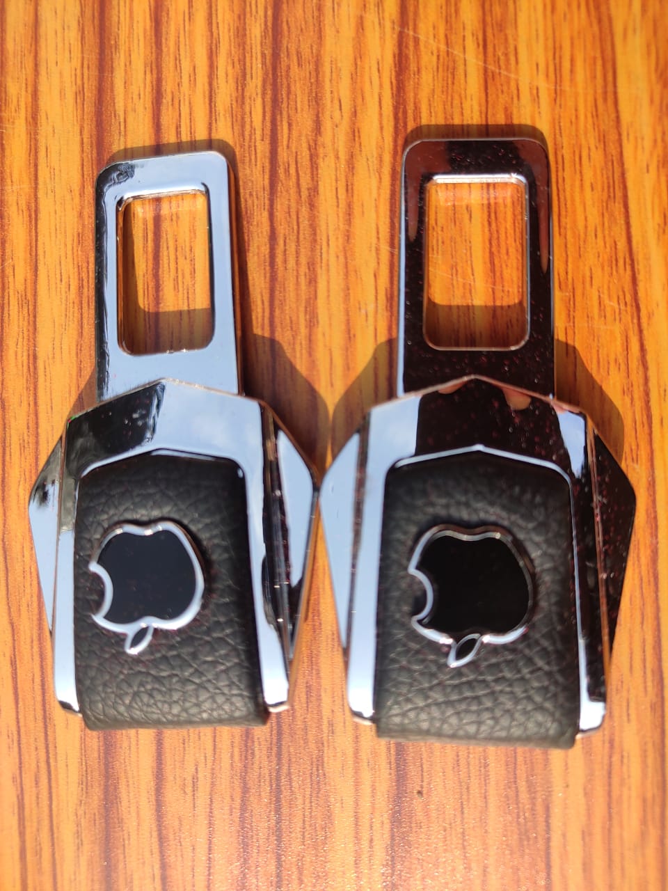 Car Safety Alarm Stopper Null Insert Seat Belt Buckle Clip for All Cars - Set of 2 Pcs