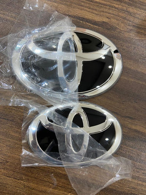 Toyota Front and Rear Original Emblem (Pack of 2)