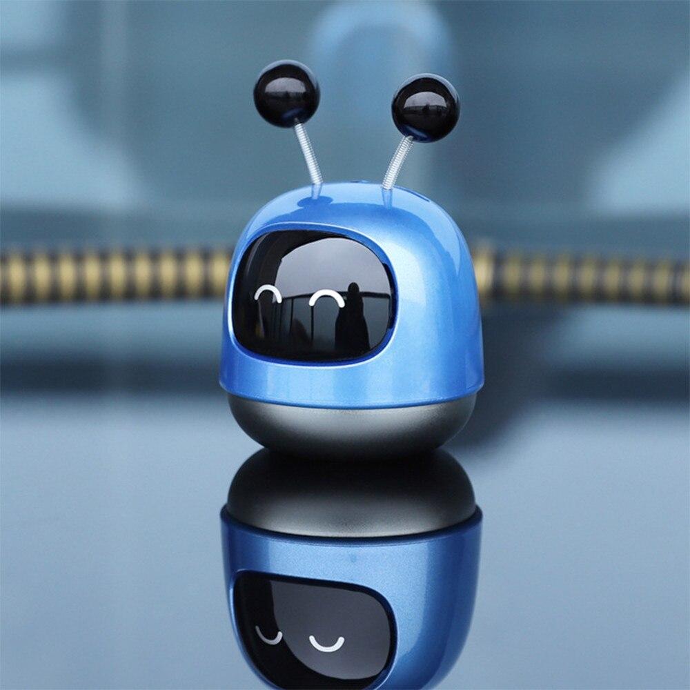 Shaking Head Design Natural Smell Car Perfume Lovely Car Robot Aromatherapy Diffuser for Truck