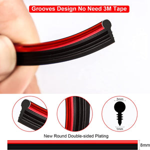 Car Interior Trim Strips - 16.4ft Universal Car Gap Fillers Automobile Moulding Line Decorative Accessories DIY Flexible Strip Garnish Accessory with Installing Tool - 5 Mtr