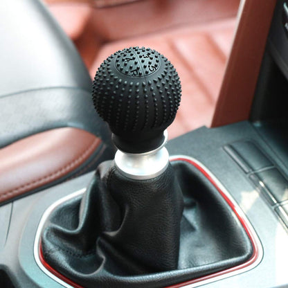 CarOxygen - Anti-Scratch Universal Fit Silicon Gear Knob Protective Bump Shift Knob Cover (Grey)