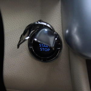 Mando Style Universal Car Engine Start Stop Button Cover Anti-Scratch Push Start Button Protective Cover 3D Cool Car Interior Accessories
