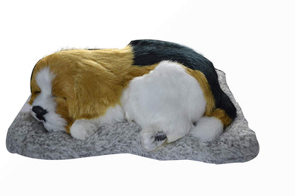 CarOxygen - Car Interior Decoration Sleeping Dog Decor Car Ornament ABS Toy Auto Dashboard Ornaments