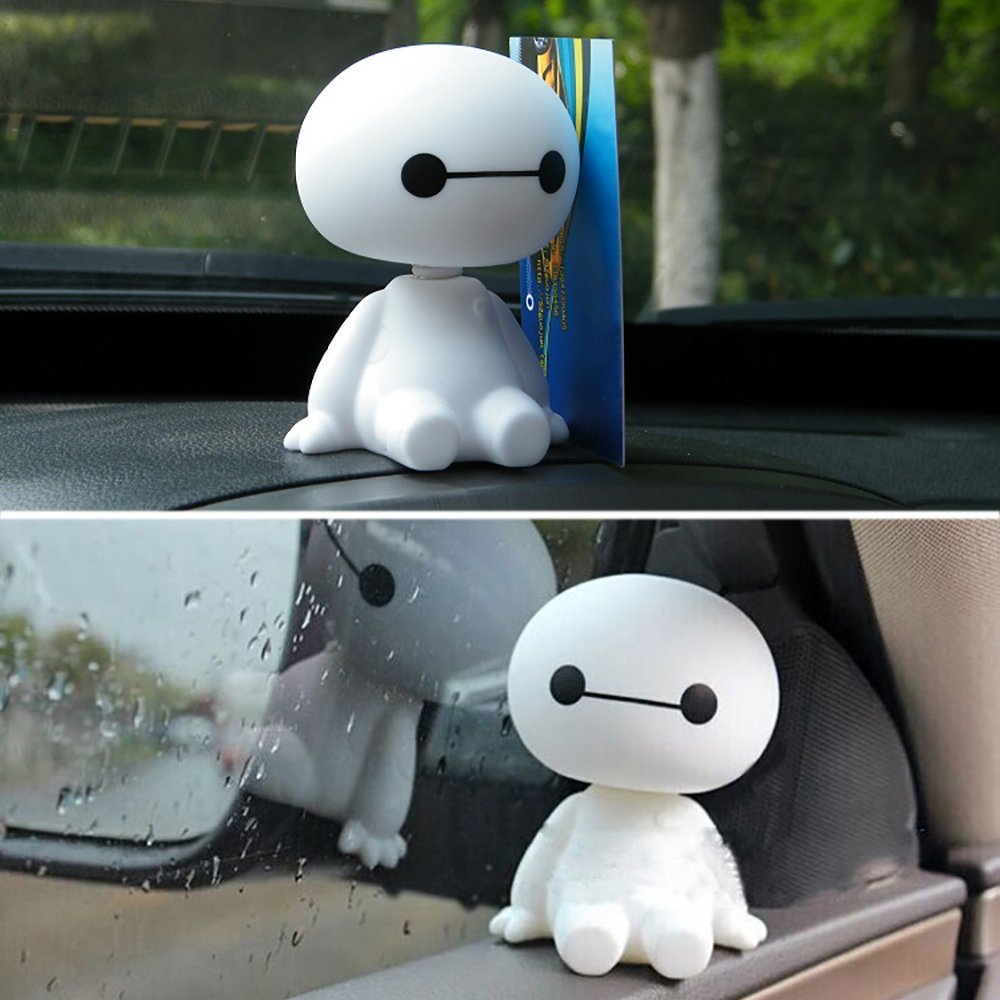 Car Ornament Cute - Shaking Head Doll Automotive Dashboard Decoration Bobble Head Toys