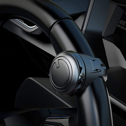 3R-2251 Black 360Â° Rotation Universal Car Steering Knob Wheels Spinner Knob Power Save Easy Turn Ball Booster