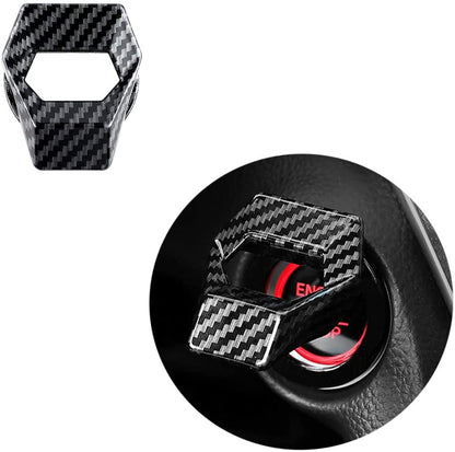 CarOxygen - IronMan Decorative Auto Accessories Car Engine Start Stop Button Cover Push Button Sticky Cover Car Interior