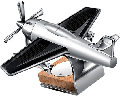 CarOxygen - Solar Car Perfume and Air Freshener Solar Plane with Fragrance for Car