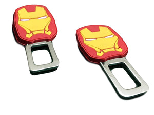 Shopone Alarm Stopper Captain America Design Null Insert Seat Belt Buckle  Clip for All Cars Bottle Openers (Multicolor) - Set of 2