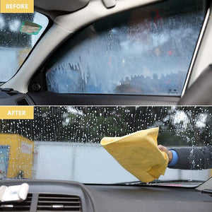 Super Absorbent PVA Drying Chamois Leather Towel for Car/Office/Home Cleaning - Super Absorption Capacity of 250 Ml Water (66X43) cm)