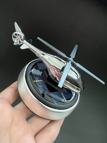 Solar Helicopter Car Dashboard Perfume â€“ Fragrance  Car Air Freshener