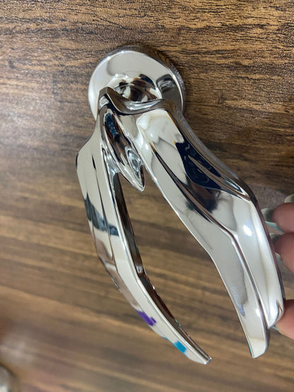 SQ+ Eagle Wing Style Car Front Hood Bonnet Emblem Ornament(ABS)