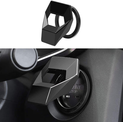 CarOxygen - IronMan Decorative Auto Accessories Car Engine Start Stop Button Cover Push Button Sticky Cover Car Interior
