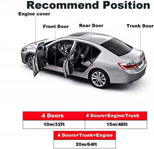 Car Oxygen - U Shape Edge Trim Rubber Strip Seal Protector Car Door Guards (16 ft/5 m )
