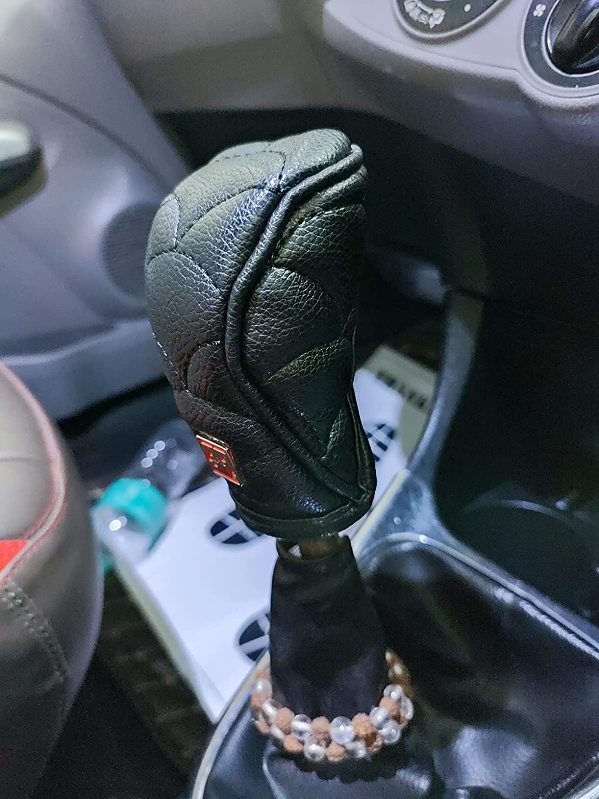 CarOxygen Universal Anti-Slip Soft Sponge Padded  Car Gear Shift Knob Cover