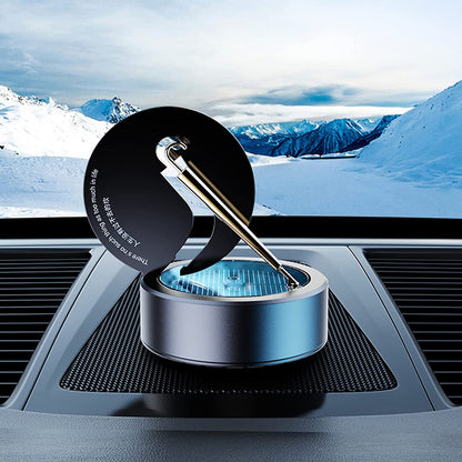 Rotating Umbrella Solar Car Aromatherapy Artwork, Car Air Fresheners, Solar Energy Car Perfume Air Freshener, Car Decoration Car Diffuser for Car Office Home