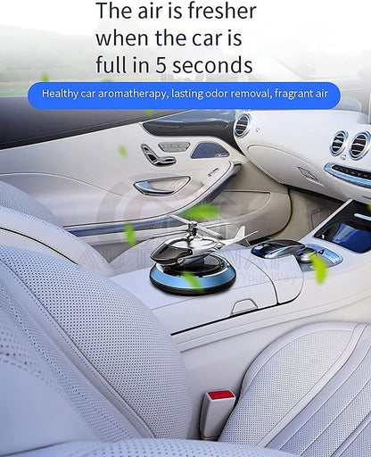 Solar Helicopter Car Dashboard Perfume â€“ Fragrance  Car Air Freshener