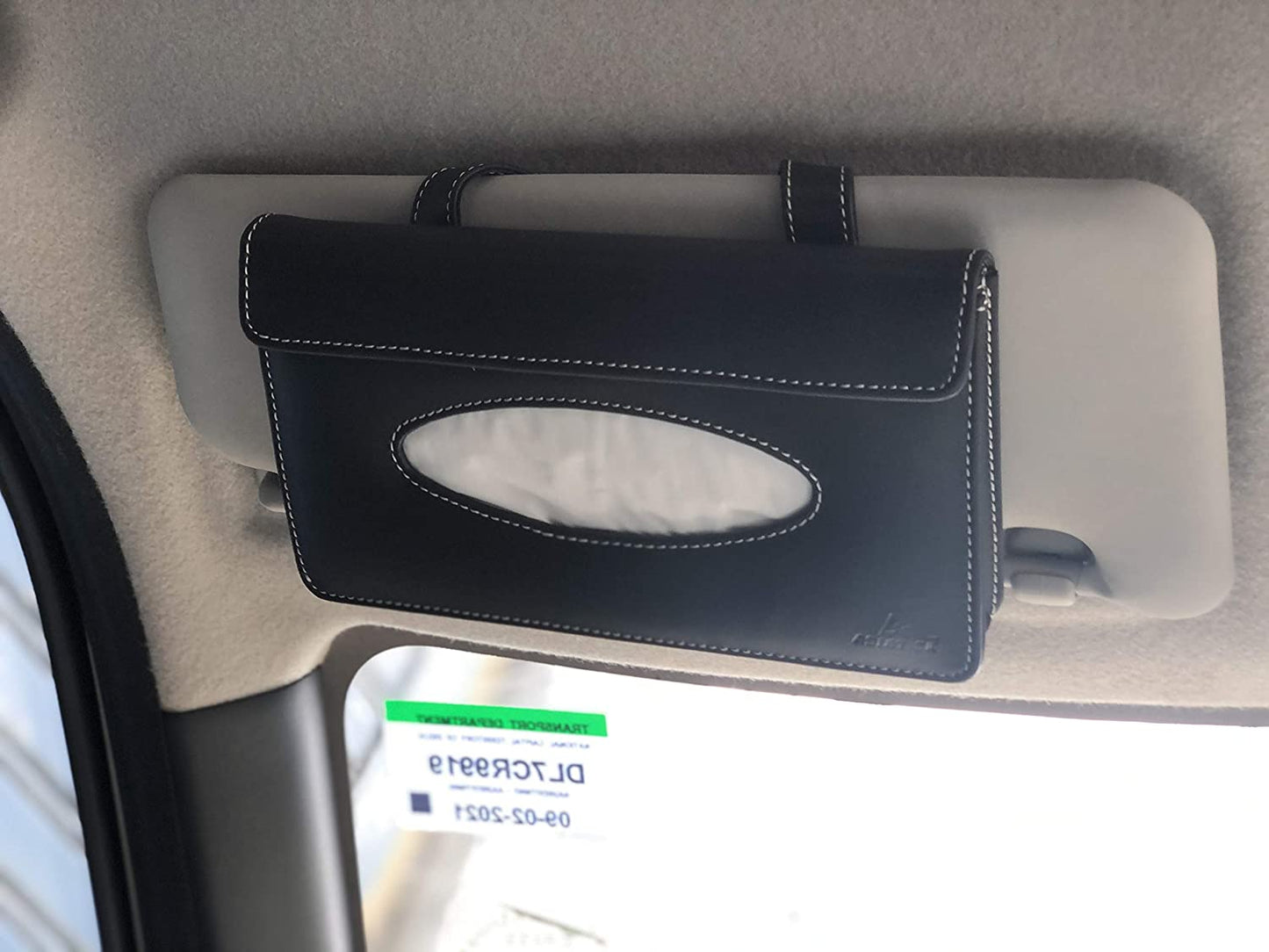 Car Oxygen +Premium Designer Tissue Box (Sunshade Hanging )