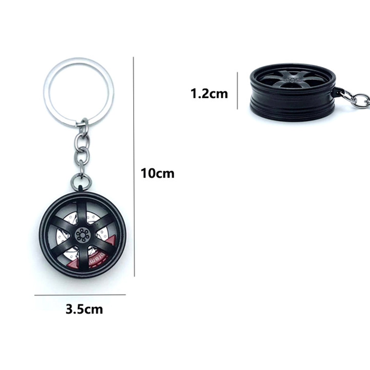 Hot RIM Car wheel Turbo keychain key ring with Brake discs Car Tire Wheel Keychain Auto Car Key Chain Keyring