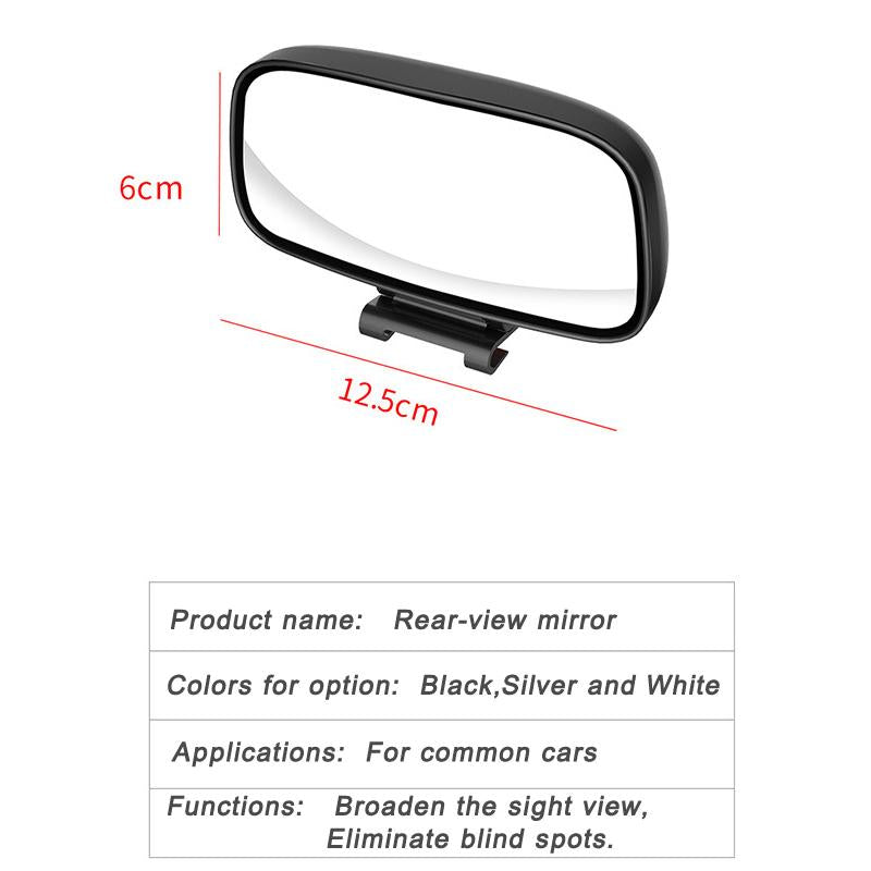 3r-093 - Car Blind Spot Mirror Rotation Adjustable Car Rear View Mirror Wide Angle Parking Auxiliary Mirror