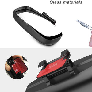 3r-093 - Car Blind Spot Mirror Rotation Adjustable Car Rear View Mirror Wide Angle Parking Auxiliary Mirror