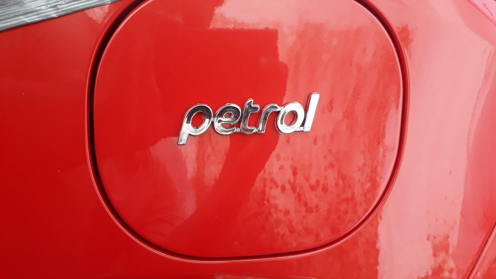 Petrol Sticker for Car Fuel Tank, Metal (Black) - caroxygen