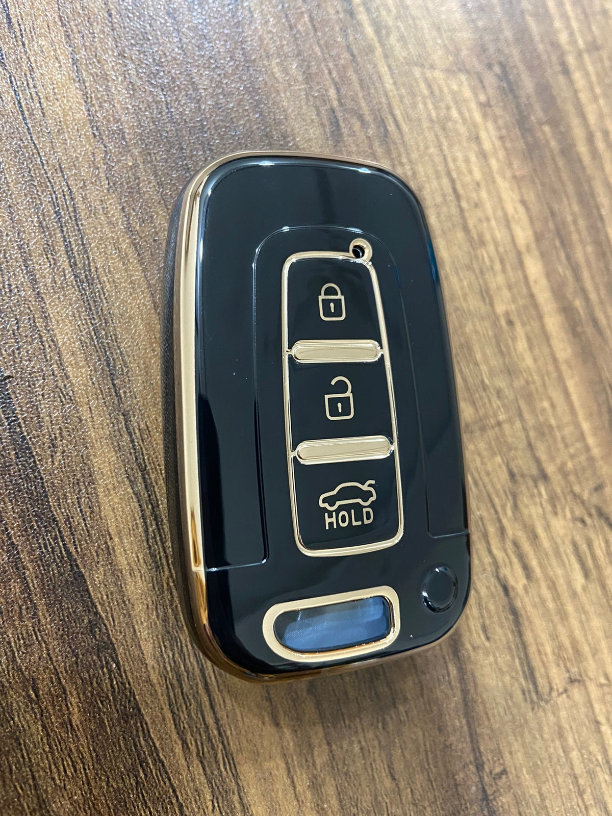 TPU Key Cover Compatible With Hyundai Verna Fluidic Old i20 Santafe Push Button Smart Key Cover