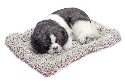 CarOxygen - Car Interior Decoration Sleeping Dog Decor Car Ornament ABS Toy Auto Dashboard Ornaments
