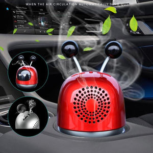 Shaking Head Design Natural Smell Car Perfume Lovely Car Robot Aromatherapy Diffuser for Truck
