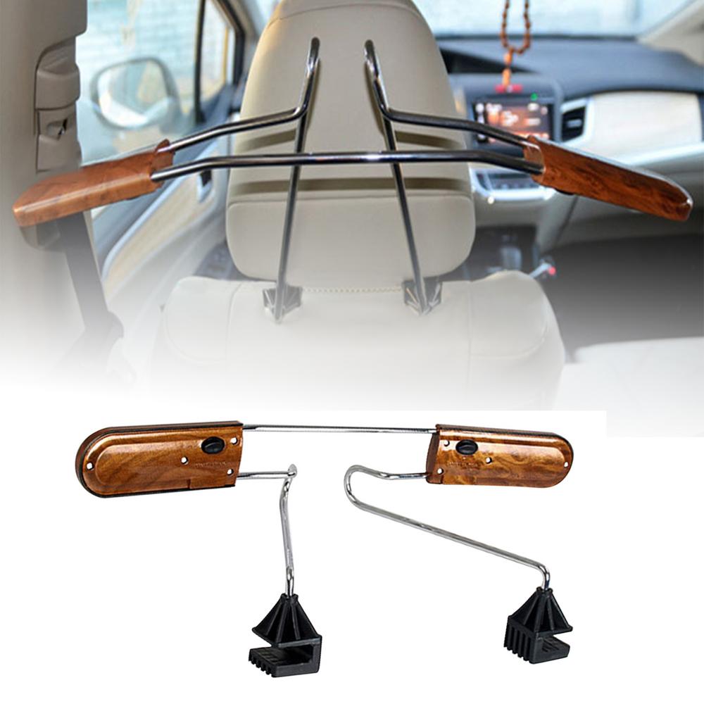 510*225mm Universal Soft Car Coat Hangers Back Seat Headrest Coat Clothes Hanger Jackets Suits Holder Rack Auto Supplies