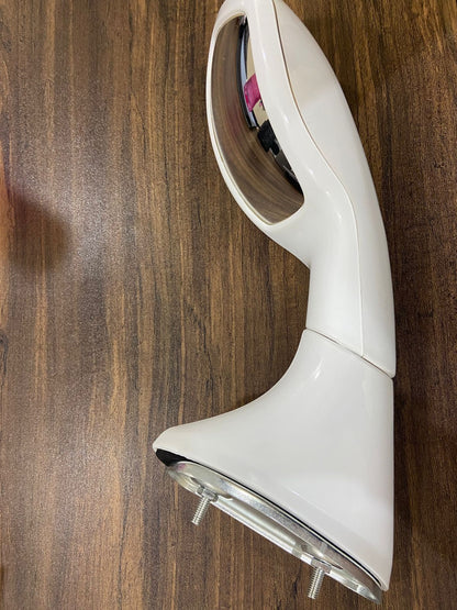 Car Bonnet Fender Side Mirror Wide Angle View Compatible With Toyota Fortuner New - White