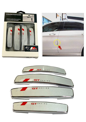 Car Oxygen - Universal  GT Rcing Door Guard Edge Scratch Protector Exterior Accessories 4 pcs